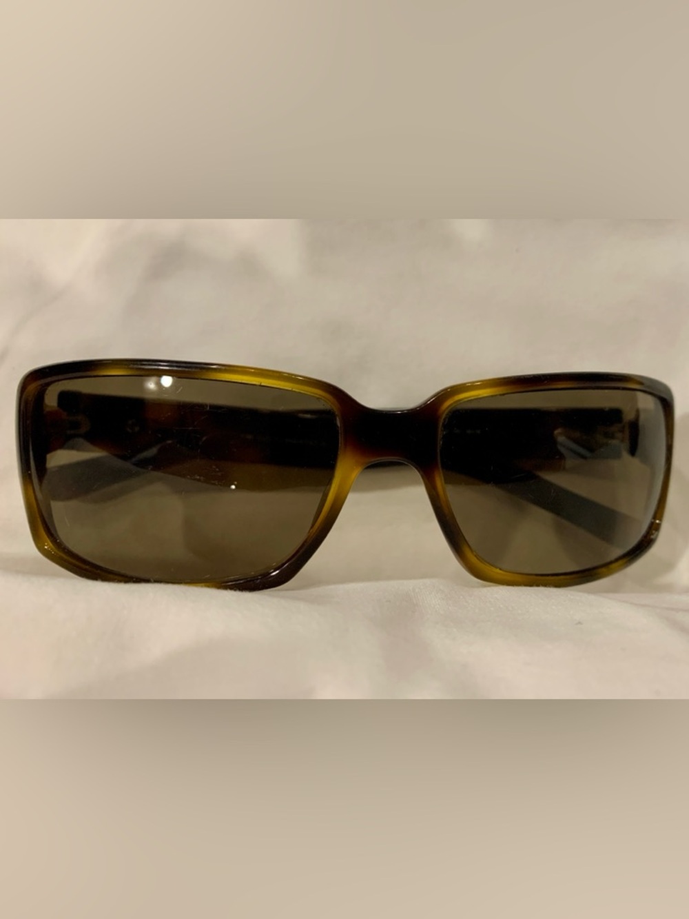 Vintage Gucci Tortoiseshell Square Sunglasses